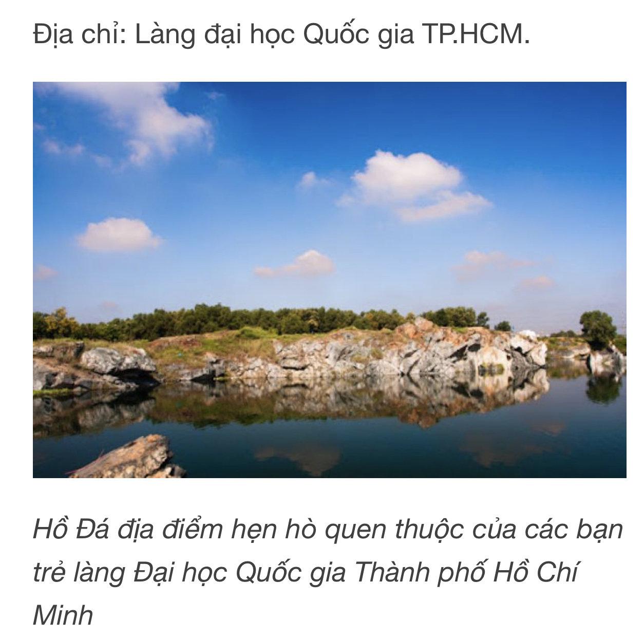 Làng đại học quốc gia, hồ đá, suối tiên, giga mall, snow Town 
