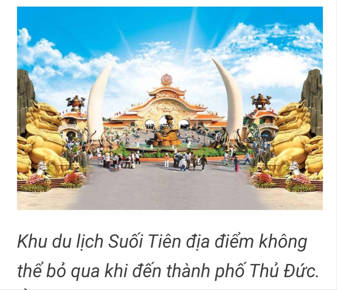Khu Du Lịch Văn Hóa Suối Tiên 