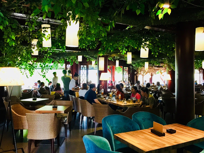 cafe ngôi nhà gỗ 