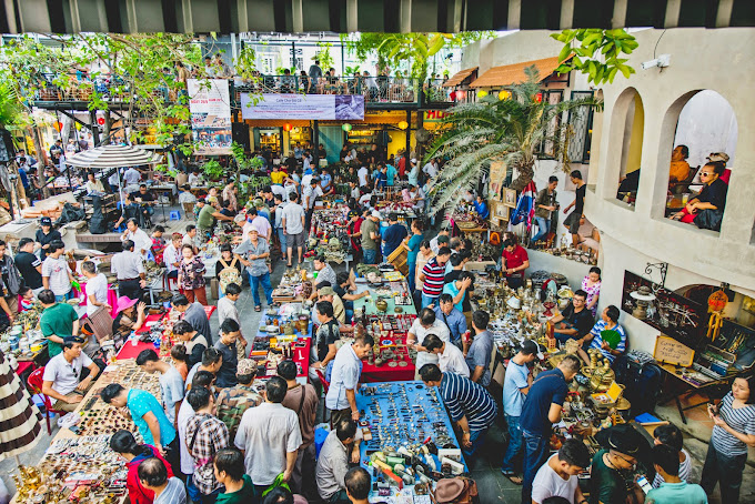Cafe Chợ Đồ Cổ 