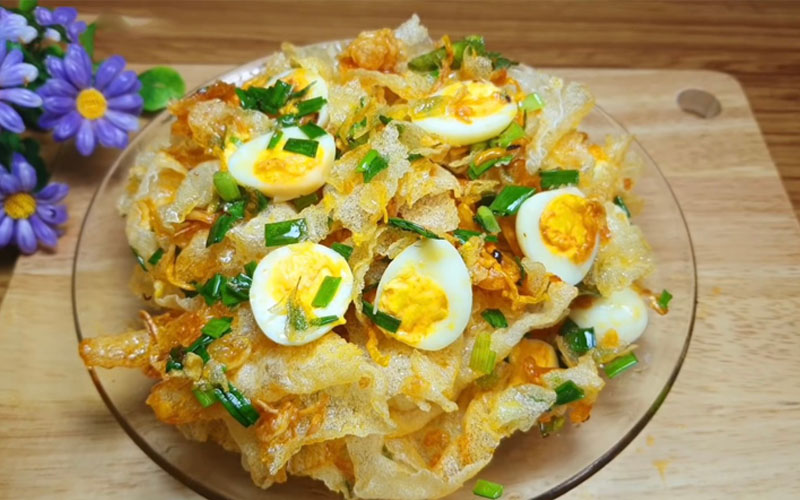 bánh tráng trộn 
