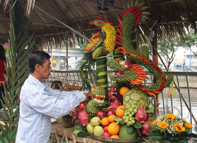 Lễ hội trái cây Trên bến dưới thuyền 